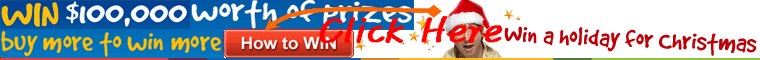 Win over $100,000 worth of prizes...